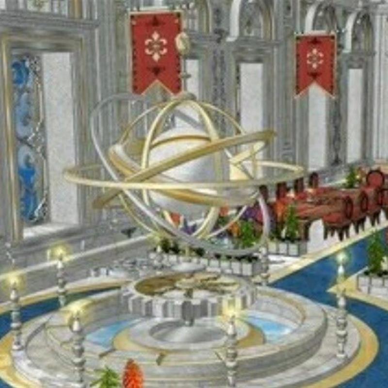 【acon3d】天体观测研究所与水的庭院 全套  玄幻风格模