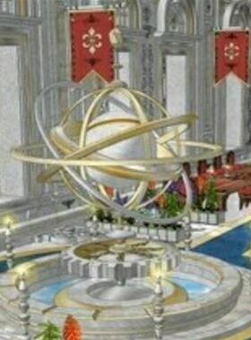 【acon3d】天体观测研究所与水的庭院 全套  玄幻风格模