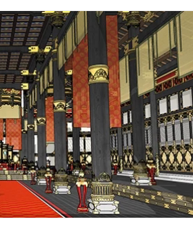 acon  武侠史剧背景 - 正殿