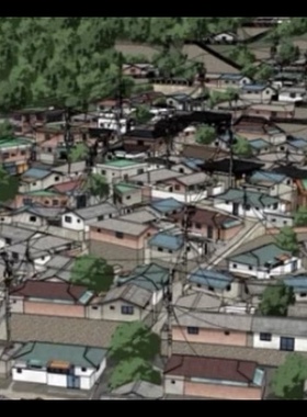 广域村落套装 acon3d模型 su模型 包括村落模型(低模和高模版)