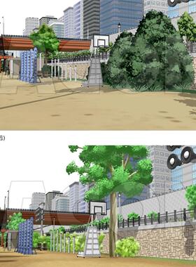 【acon3D模型】江边大桥