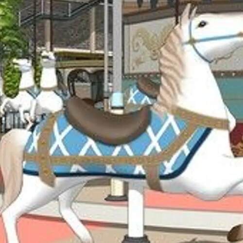 【Acon3d】游乐园(广场-景点 8种-临时演员-道具)