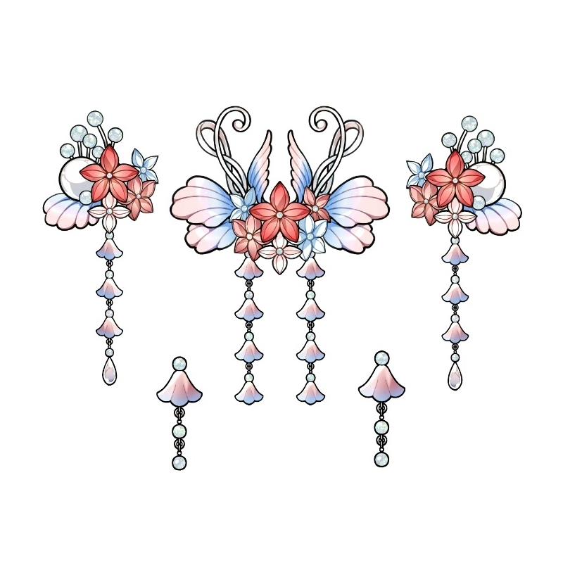 【csp笔刷】古风贝壳首饰