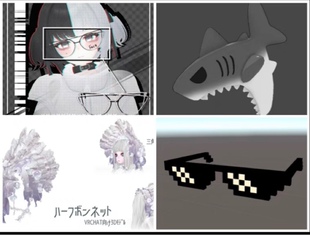 【VRChat】整理的一些免费物品、模型合集 booth上的免费配饰