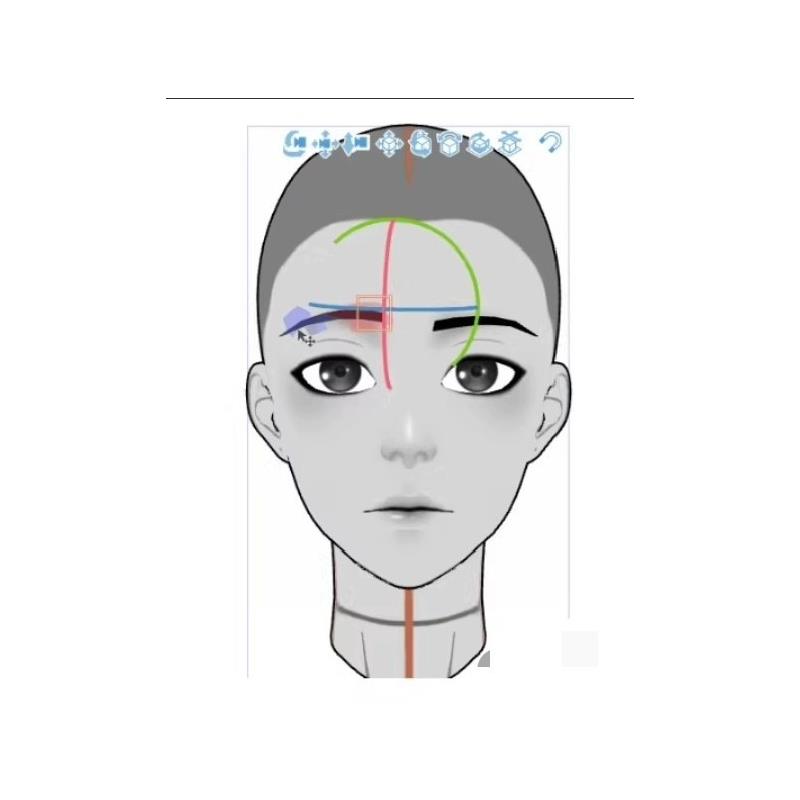 CSP3d模型 各种表情女头3d模型 3d头 clip文件