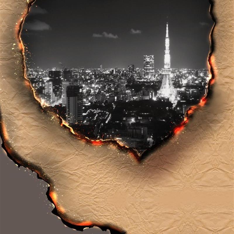 csp笔刷燒焦刷焦灼效果特效笔刷一只