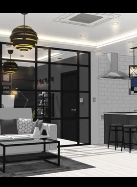 ACON3D，写字楼系列，sketch up3D模型 su模型素材源文件