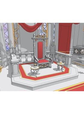 【acon3d】中世纪哥德教堂