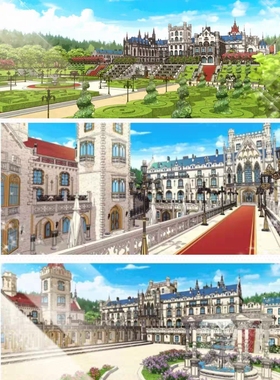 【acon3d】浪漫玄幻豪宅全套