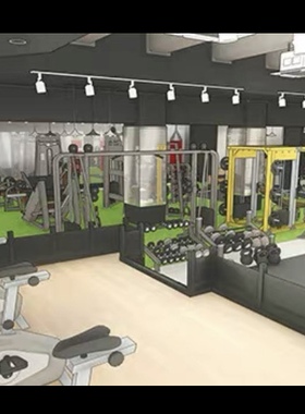 acon3d 健身房绘画专用