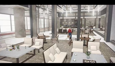 ACON 3D模型 高档饭店系列 sketch up3D模型su模型素材源文件