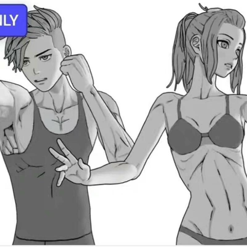 【csp模型】acon新模型现货~ 男女各四种体型8种头部