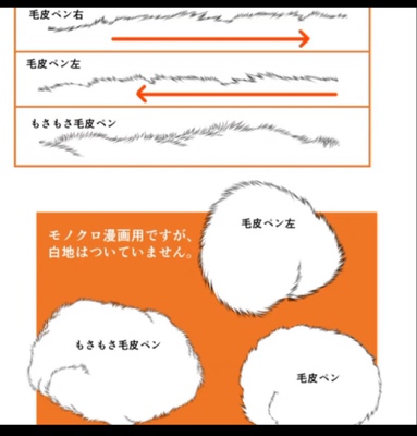 【CSP笔刷】毛绒绒笔刷4枚  sut文件