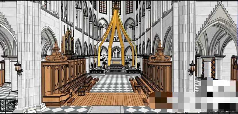 acon3d 法国巴黎圣母院