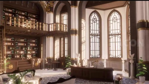 【acon3d】奇幻学校的日常-教授办公室