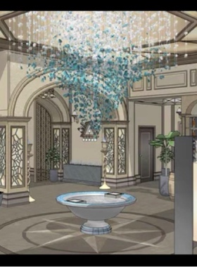 ACON3D，奢华BAR豪华酒吧系列，sketch up3D模型su模型素材源文件