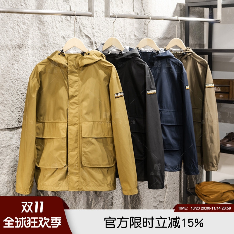 户外防风雨压胶冲锋衣夹克外套