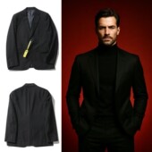 秋冬高端商务休闲通勤西服男西装 万级高奢 Super120支羊毛混纺