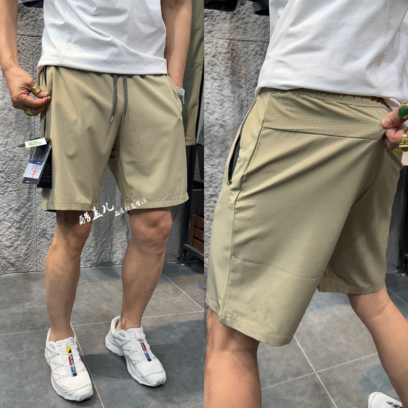 激光打孔意奢高端夏季男轻薄短裤