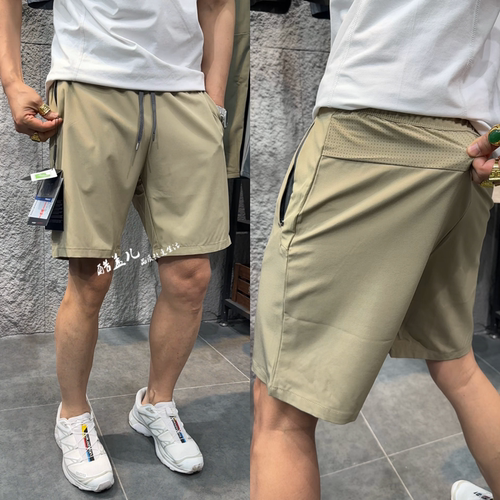 激光打孔意奢高端夏季男轻薄短裤