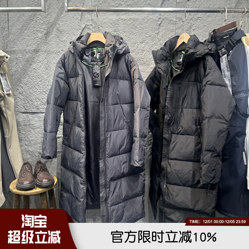 男士加厚保暖长款过膝棉衣棉服