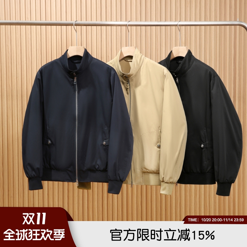 三防抗皱静奢G9哈灵顿夹克男外套