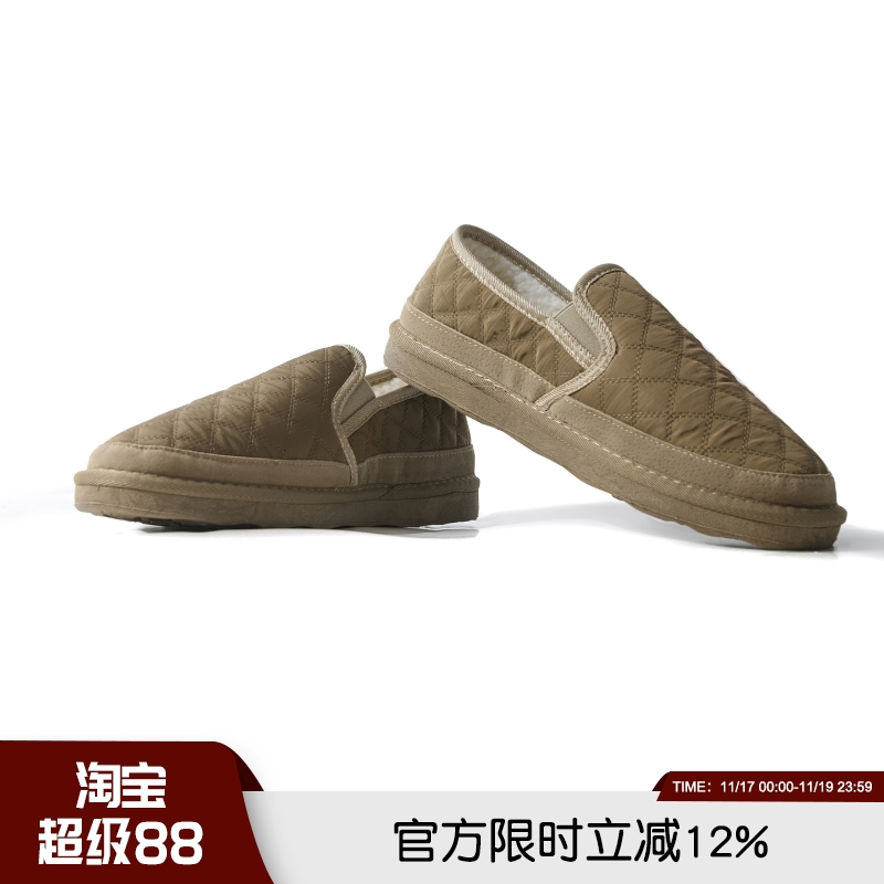 秋冬男士休闲一脚蹬休闲鞋鞋子