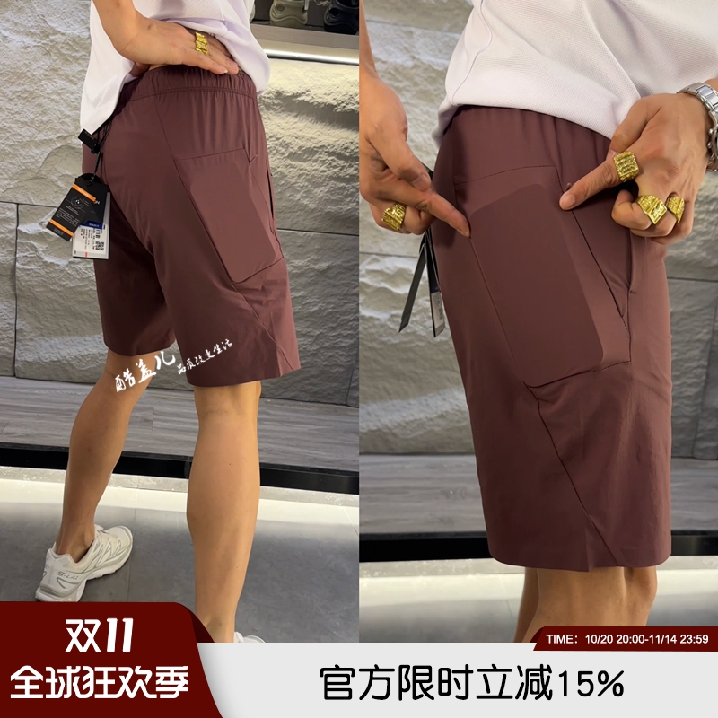 3D立体裁剪！轻薄透气四面弹短裤