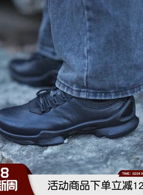 25周年牛鞋！头层牛皮！高端秋冬男士系带轻便透气时尚百搭休闲鞋