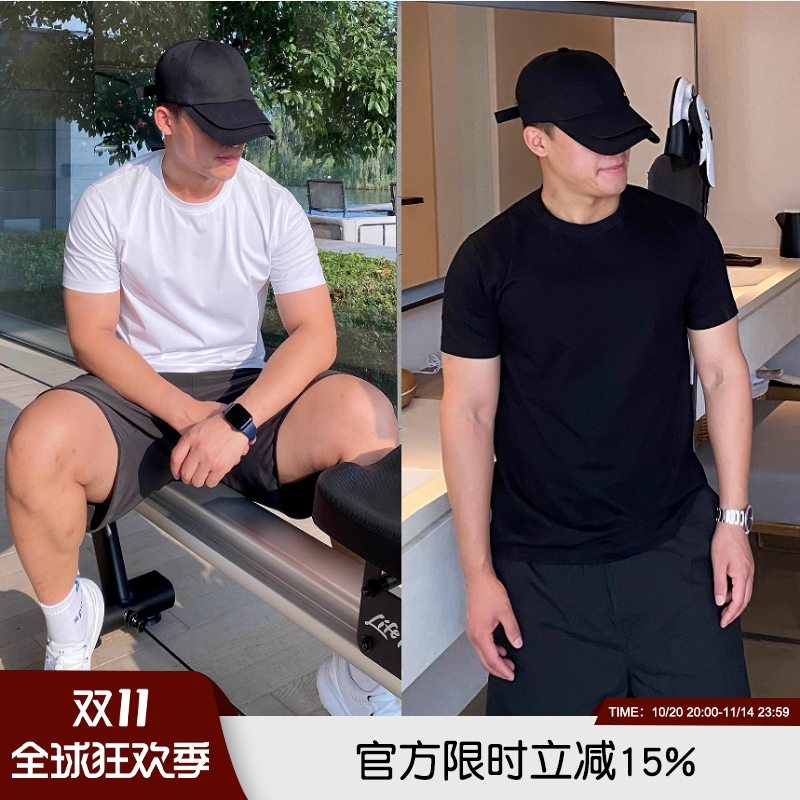 意大利Leavo Johnson轻奢夏季情侣时尚休闲运动短袖T恤短裤男套装