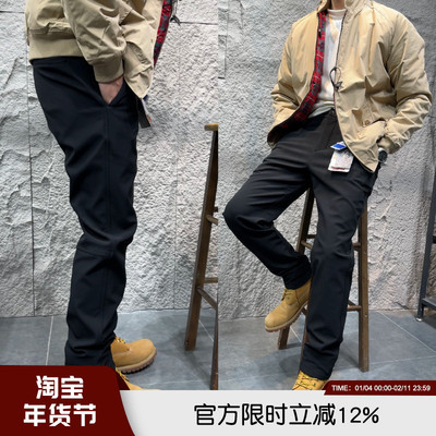 版型巨帅 保暖不臃肿 秋冬男士高端户外加绒保暖防风弹力软壳长裤