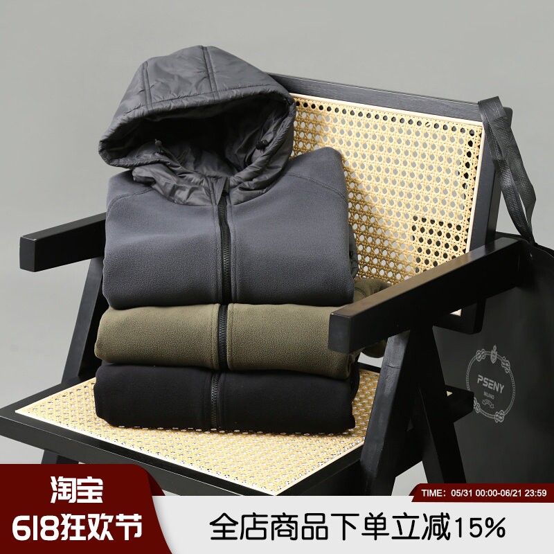 459欧 580G重磅奥粒绒秋冬男女情侣户外御寒保暖高弹力连帽外套潮