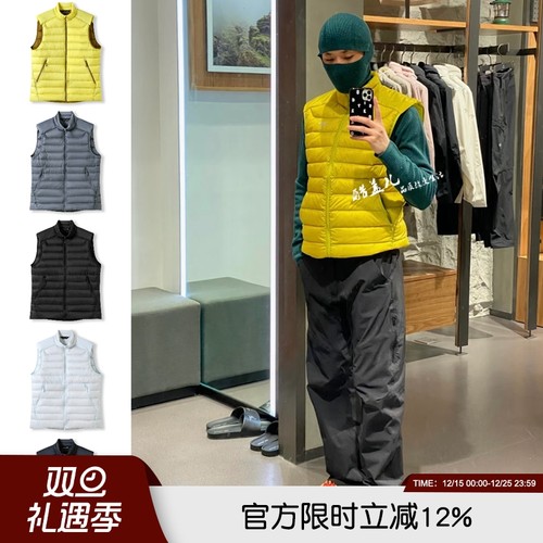 秋冬情侣轻盈防风保暖羽绒马甲