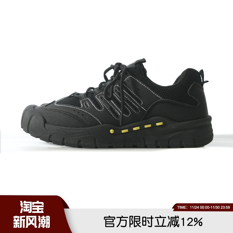 久穿不腻！2025年秋季新款男士透气轻便网面鞋徒步越野运动休闲鞋