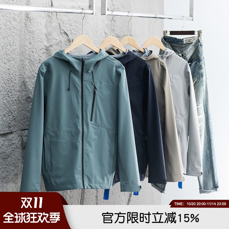 开春王炸！柜上3K+！春季男士户外全压胶防风防水冲锋衣夹克外套