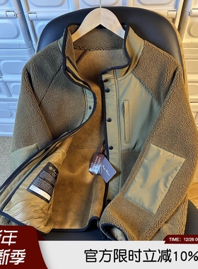 柜6980 意式高奢 秋冬男女情侣老钱风复古保暖加绒百搭潮流外套潮