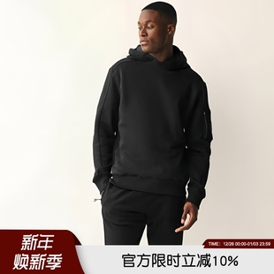 棉质水洗透气休闲大码 秋冬男士 连帽卫衣潮 毛巾底结构 重磅牛货