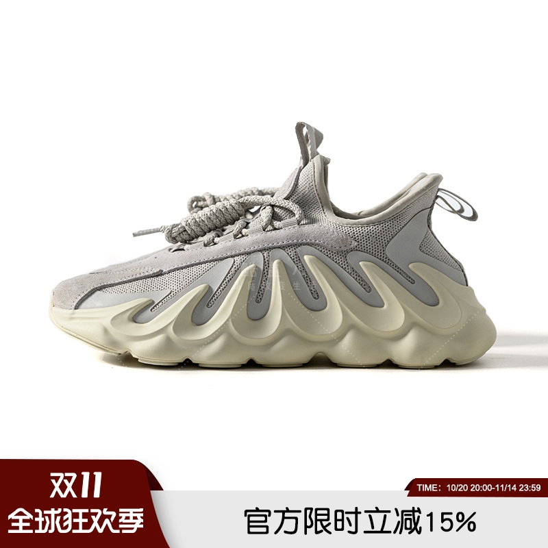 反绒皮高端男士复古休闲潮鞋