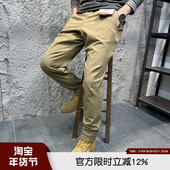 城市户外2026年春季 高端防风雨耐磨防撕裂通勤软壳休闲裤 新款 男士