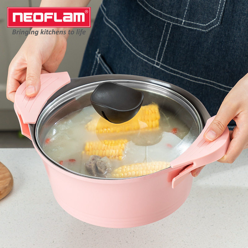 Neoflam韩国家用汤锅陶瓷汤锅/汤桶/卤肉桶