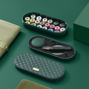 工具 针线盒家用实用高质量好高档多功能缝纫包收纳盒便携裁缝套装