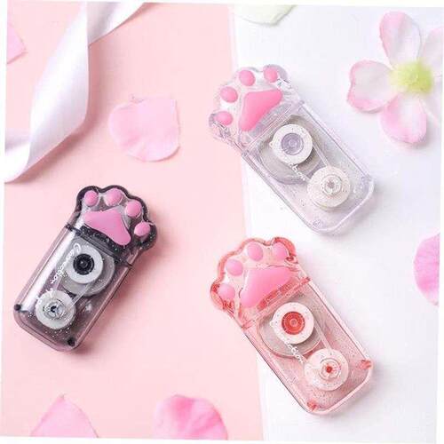 5mm  6m White Out Cute Cat Claw Correction Tape Pen School1