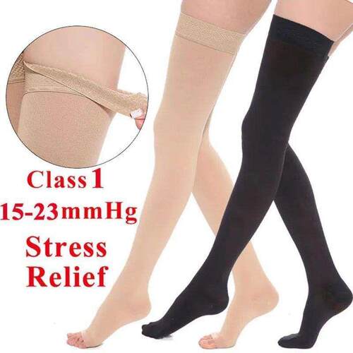 1 Pair Pressure Level 1 Varicose Ve Compression Stockings0