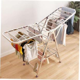 Foldable Clothes Drying Rack, Collapsible Laundry Hanger