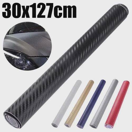 Car 3D Carbon Fiber Roll Film DIY Decorative ers Auto Stylin