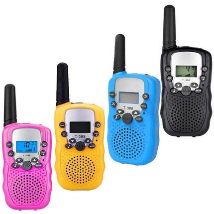 2PCS T388 Walkie Talkie Children 2 Pcs Childrens radio Walk