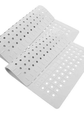 2pcs Sink Draining Sink Mat Rubber Protector Pad Kitchen