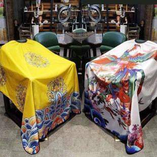 Antistatic Hairdresser Apron Hair Cut Cape Hairdress Gown Ca