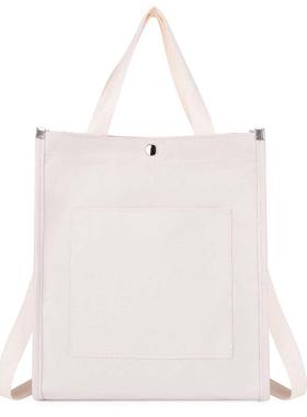 Canvas bag womens largecapacity fashion tend simple messen