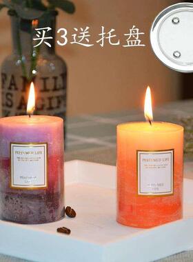 Essential Oil Scented Candles Smoked Incense Fragrance Sleep